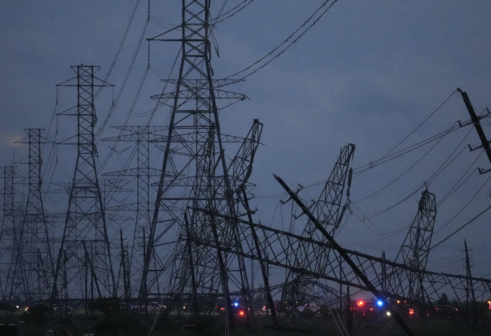 Devastating storms leave four people dead and hundreds of thousands without power